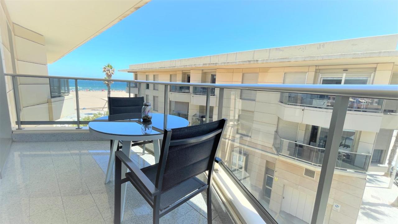 Beach Valencia Luxury A40-35 Apartment With Terrace And Sea Views Dış mekan fotoğraf