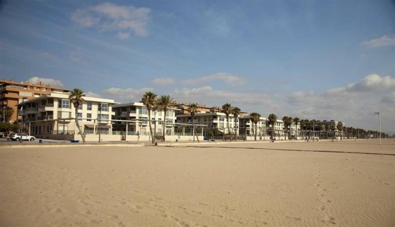 Beach Valencia Luxury A40-35 Apartment With Terrace And Sea Views Dış mekan fotoğraf