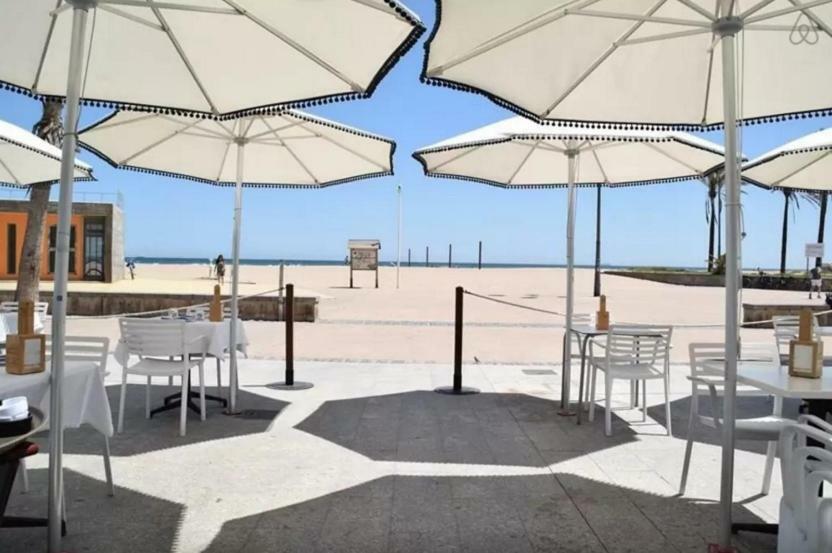 Beach Valencia Luxury A40-35 Apartment With Terrace And Sea Views Dış mekan fotoğraf